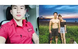 台湾肌肉大鸟网红消Fang员-曹世昕飞机合集 | 视频